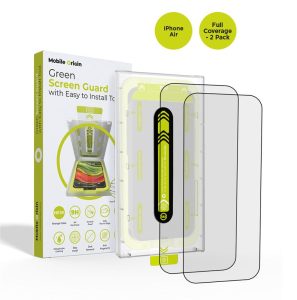 Mobile Origin Screen Guard with easy applicator full coverage 2 pack - iPhone Air