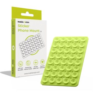 Mobile Origin Sticker Phone Mount O1 green