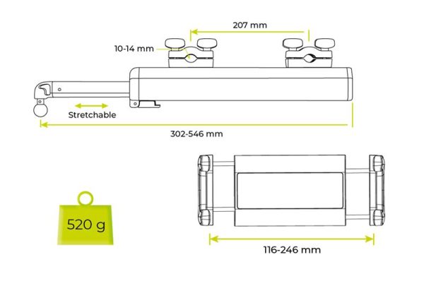 Mobile Origin Tablet and Phone Mount Arm CA17