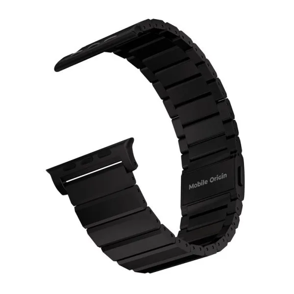 Mobile Origin Titanium Band Modena black  - Apple Watch Ultra 49mm