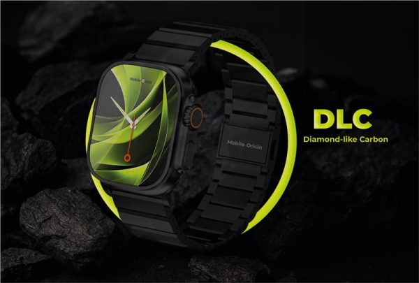 Mobile Origin Titanium Band Modena black  - Apple Watch Ultra 49mm