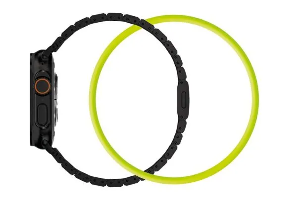 Mobile Origin Titanium Band Modena black  - Apple Watch Ultra 49mm