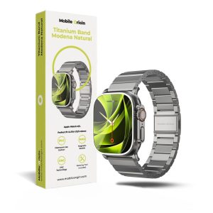 Mobile Origin Titanium Band Modena natural  - Apple Watch Ultra 49mm