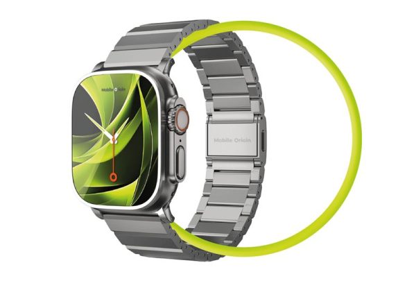 Mobile Origin Titanium Band Modena natural  - Apple Watch Ultra 49mm