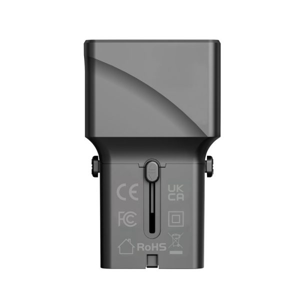 Mobile Origin Travel adapter 25W EU/US/UK/AU black