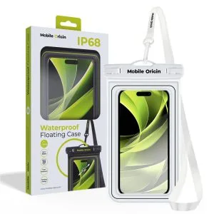 Αδιάβροχη θήκη κινητού Mobile Origin Floating Case έως 6.8 λευκή μαύρη