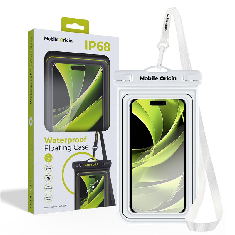 Mobile Origin Waterproof Floating Case 68" white/black