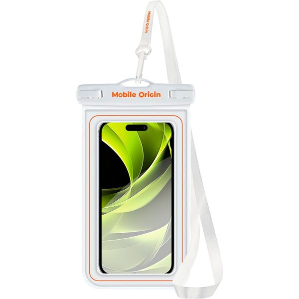 Mobile Origin Waterproof Floating Case 68" white/orange