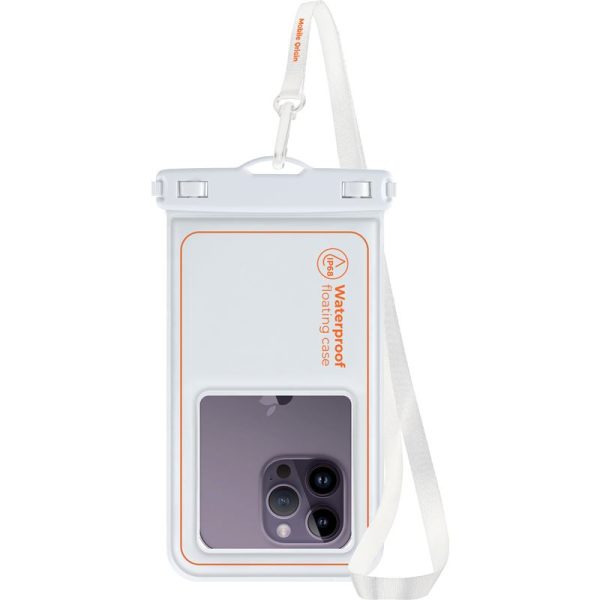 Mobile Origin Waterproof Floating Case 68" white/orange