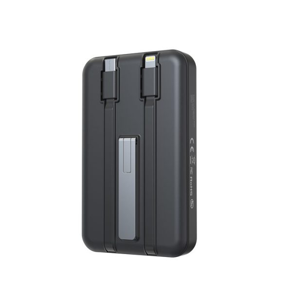 Mobile Origin Wireless Magnetic PowerBank 10000mAh USB-C and Lightning Cable PB11