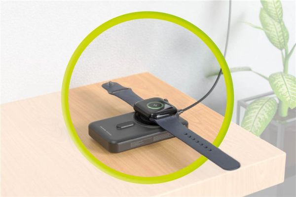 Mobile Origin Wireless Magnetic PowerBank 10000mAh USB-C and Lightning Cable PB11