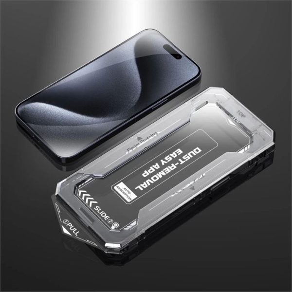 Mobile Origin Yellow Screen Guard with easy application iPhone 16 Pro