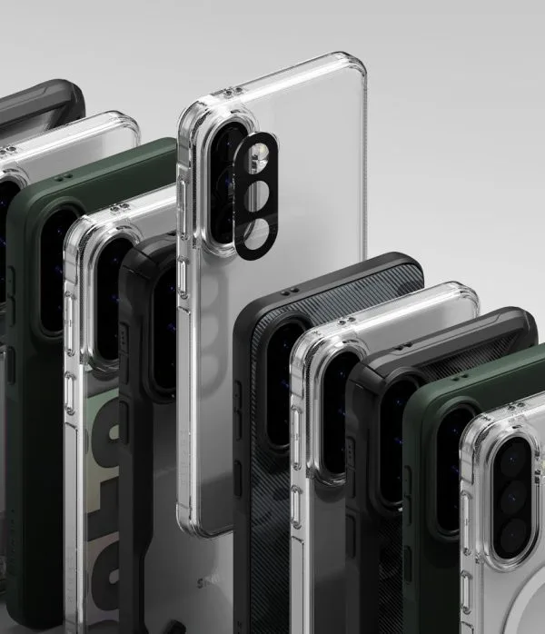 Θήκη Ringke Fusion για Samsung Galaxy A57 5G – Matte Clear - Image 8