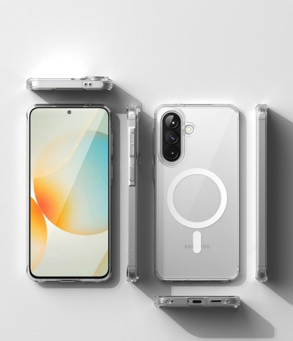 Θήκη Ringke Fusion Magnetic MagSafe για Samsung Galaxy A57 5G – Clear - Image 5