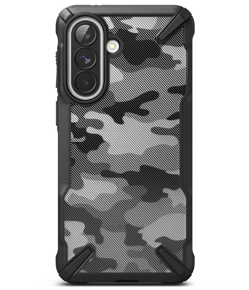 Θήκη Ringke Fusion X για Samsung Galaxy A57 5G – Camo Black - Image 3