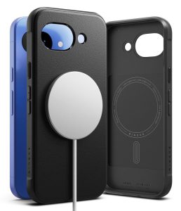 Μαύρη ανθεκτική θήκη Ringke Onyx Magnetic MagSafe με τραχιά υφή για Google Pixel 10A