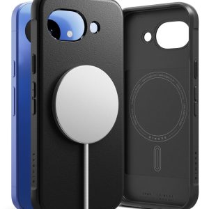 Μαύρη ανθεκτική θήκη Ringke Onyx Magnetic MagSafe με τραχιά υφή για Google Pixel 10A