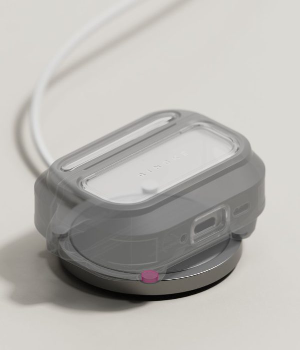 Θήκη Ringke UX Magnetic για Apple AirPods Pro 3 – Black/Clear - Image 4