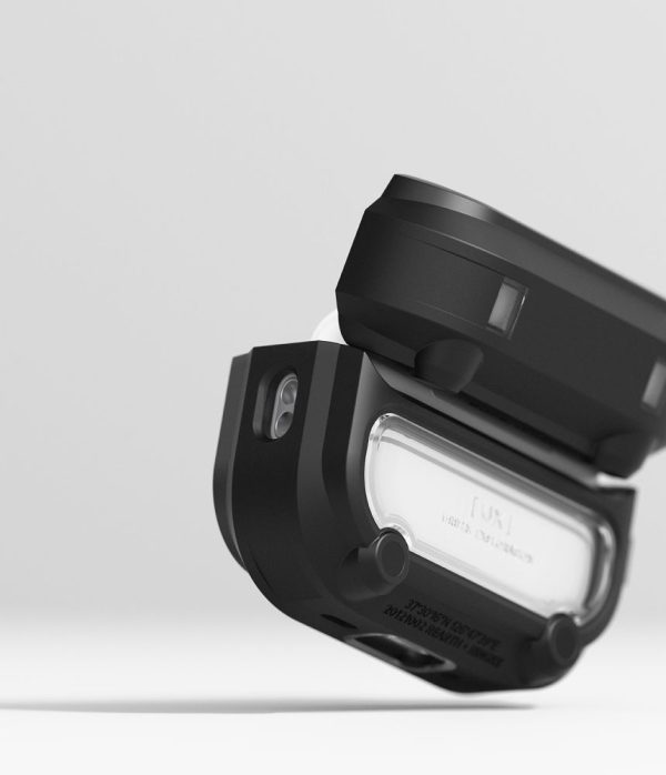 Θήκη Ringke UX Magnetic για Apple AirPods Pro 3 – Black/Clear - Image 5