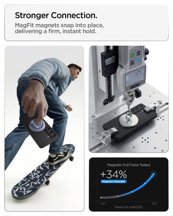 Spigen Air Skin Aramid MagSafe black - Samsung Galaxy S26