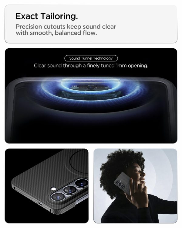 Spigen Air Skin Aramid MagSafe black - Samsung Galaxy S26+