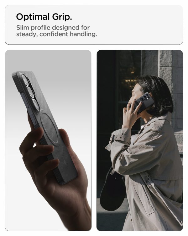 Spigen Air Skin Aramid MagSafe black - Samsung Galaxy S26 Ultra