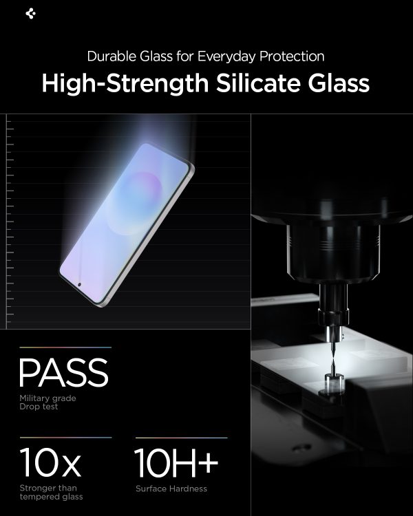 Spigen Glass tR EZ Fit Pro 2 Pack - Samsung Galaxy A57 5G