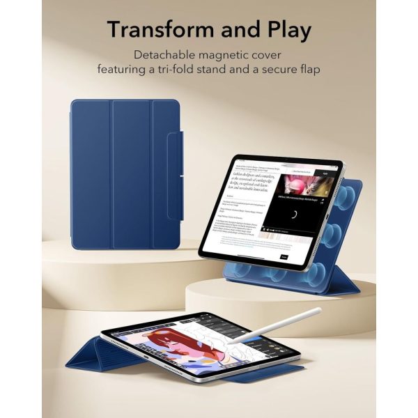Θήκη ESR Rebound Magnetic για iPad Air 10.9" (2020-2022) / 11" (2024-2026) - Navy Blue - Image 4