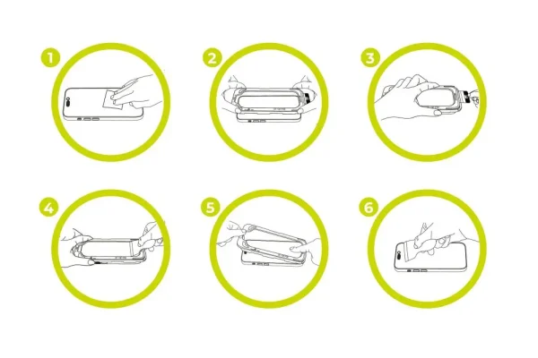 Προστατευτικό Οθόνης Mobile Origin EasyGlass Privacy with Applicator για iPhone 11 / XR - Image 6
