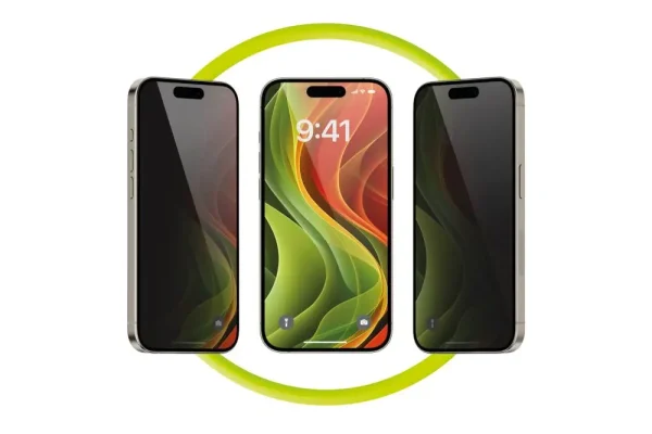Προστατευτικό Οθόνης Mobile Origin EasyGlass Privacy with Applicator για iPhone 15 / iPhone 16 - Image 5