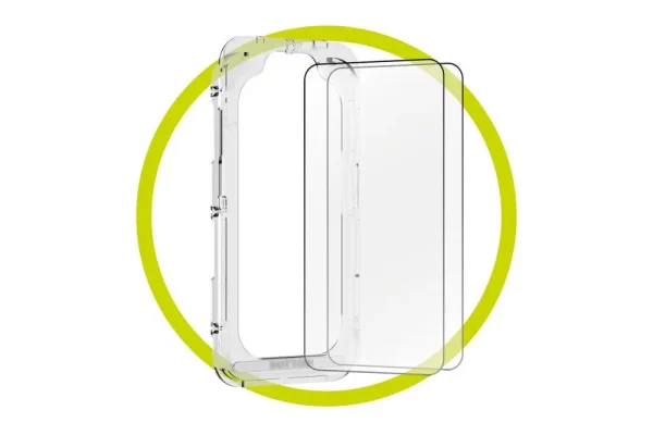 Προστατευτικό Οθόνης Mobile Origin EasyGlass with Applicator για iPhone 13 / 13 Pro / 14 / 16e / 17e 2-Pack - Image 3