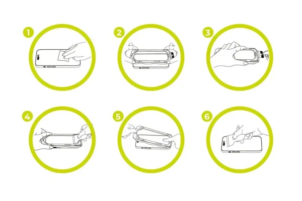 Προστατευτικό Οθόνης Mobile Origin EasyGlass with Applicator για iPhone 13 / 13 Pro / 14 / 16e / 17e - Image 2