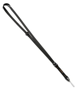 Μαύρο ρυθμιζόμενο λουράκι Ringke Lanyard Strap Crossbody από ανθεκτικό νάιλον για τον λαιμό ή τον ώμο