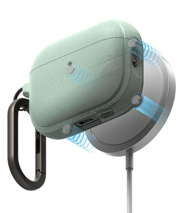 Θήκη Ringke Onyx Magnetic MagSafe για Apple AirPods Pro 3 - Mint - Image 2