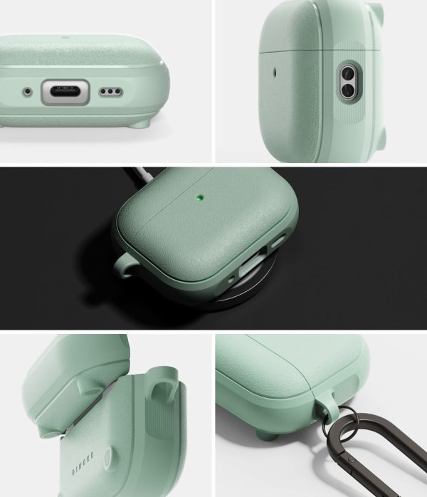 Θήκη Ringke Onyx Magnetic MagSafe για Apple AirPods Pro 3 - Mint - Image 3
