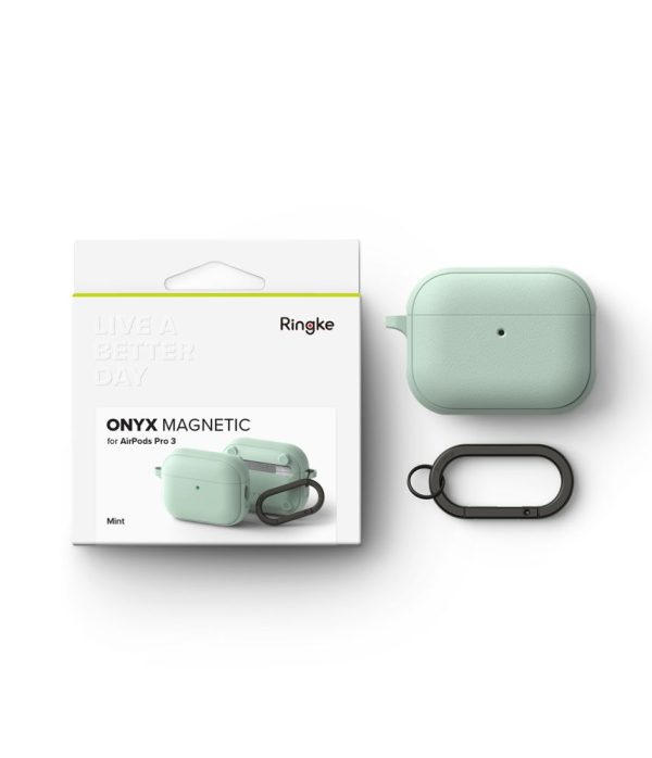 Θήκη Ringke Onyx Magnetic MagSafe για Apple AirPods Pro 3 - Mint - Image 7