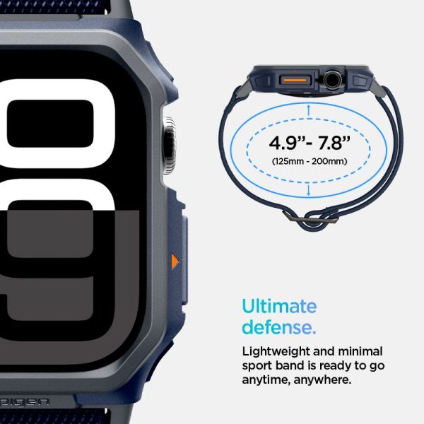 Spigen Lite Fit ”Pro” Apple Watch 10 / 11 (46 Mm) Navy Blue