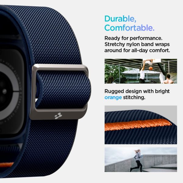 Spigen Lite Fit ”Pro” Apple Watch 10 / 11 (46 Mm) Navy Blue