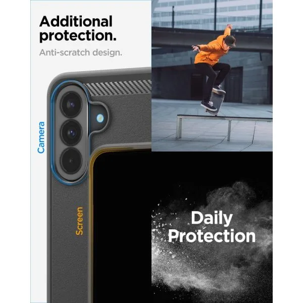 Spigen Rugged Armor Galaxy A37 5G Matte Black
