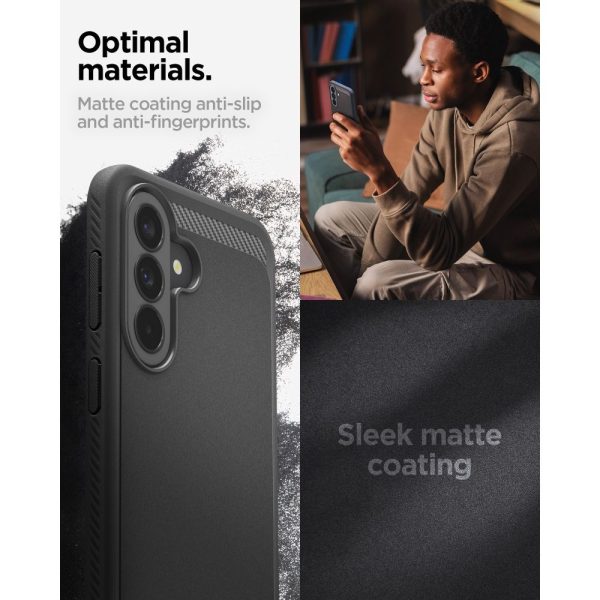 Spigen Rugged Armor Galaxy A37 5G Matte Black