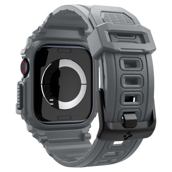 Spigen Rugged Armor ”Pro” Apple Watch 10 / 11 (46 Mm) Dark Grey