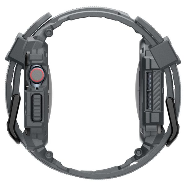 Spigen Rugged Armor ”Pro” Apple Watch 10 / 11 (46 Mm) Dark Grey
