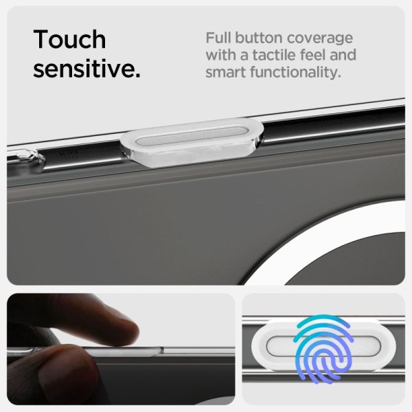 Spigen Ultra Hybrid ”T” Mag Magsafe iPhone 16 Pro Max White