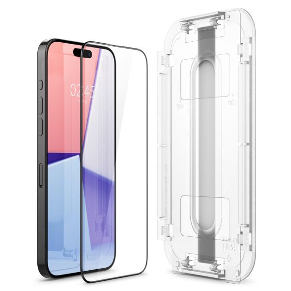 Szkło Hartowane Spigen Glas.tr ”Ez Fit” Fc iPhone 15 Pro Max Black