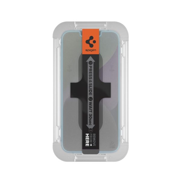 Szkło Hartowane Spigen Glas.tr ”Ez Fit” iPhone 13 / 13 Pro / 14 / 16E / 17E Clear