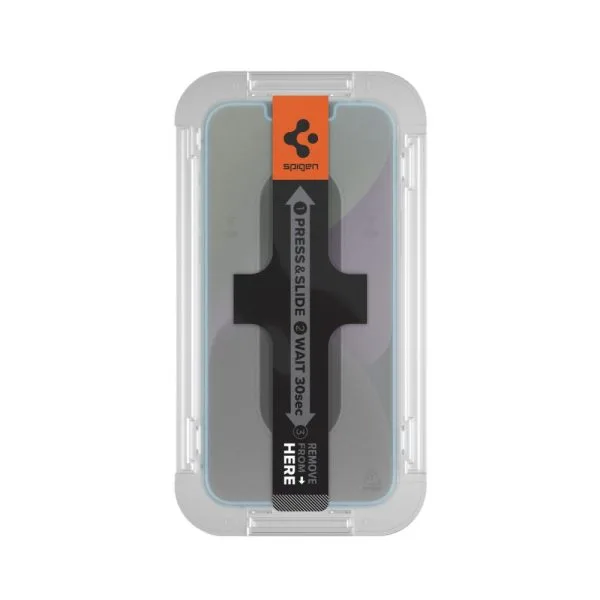 Szkło Hartowane Spigen Glas.tr ”Ez Fit” iPhone 13 / 13 Pro / 14 / 16E / 17E Clear