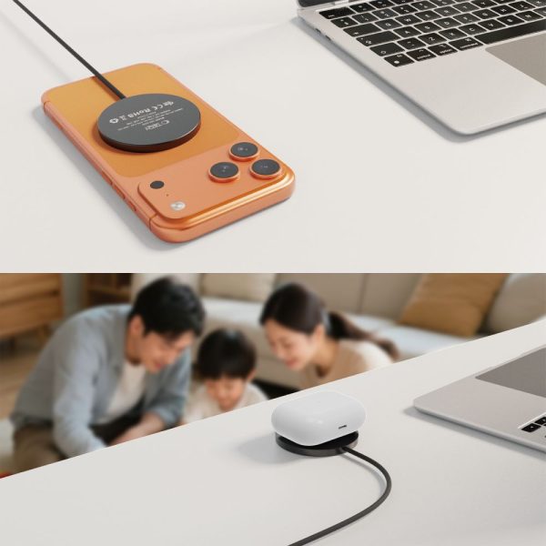 Μαγνητικός Ασύρματος Φορτιστής Tech-Protect A50 MagSafe 25W Qi2.2 - Black - Image 6