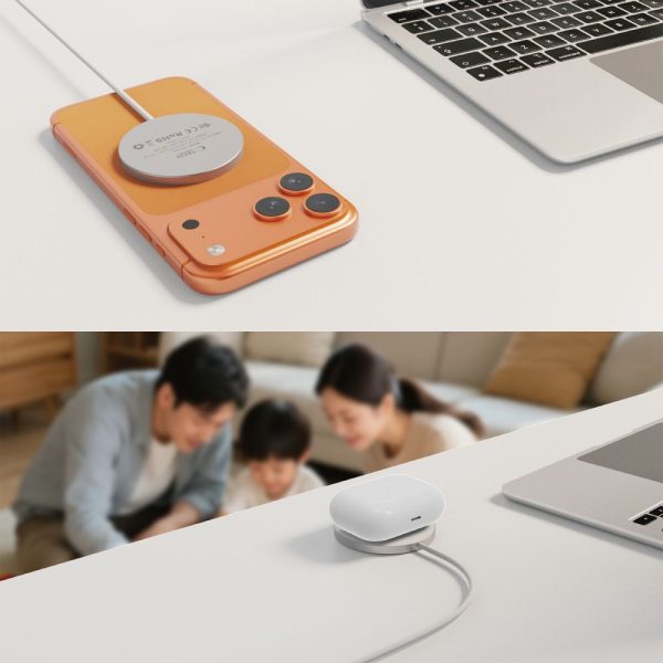 Μαγνητικός Ασύρματος Φορτιστής Tech-Protect A50 MagSafe 25W Qi2.2 - White - Image 6