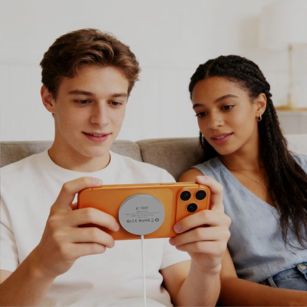 Μαγνητικός Ασύρματος Φορτιστής Tech-Protect A50 MagSafe 25W Qi2.2 - White - Image 7