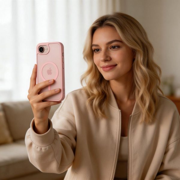 Θήκη Tech-Protect BasicMag MagSafe για iPhone 16E / 17E - Matte Soft Pink - Image 6